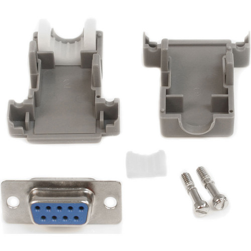StarTech C9PSF Assembled DB9 Female Solder D-SUB Connector (Gray)