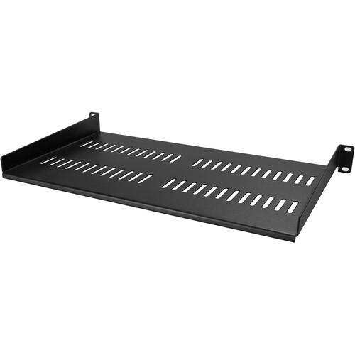 StarTech Vented Cantilever Shelf for Server Racks (10" Deep, 1 RU)