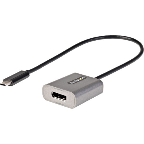 StarTech USB-C to DisplayPort Adapter (12.3", Gray)