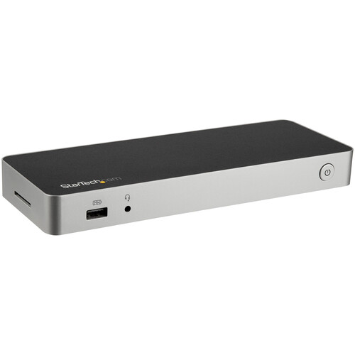 StarTech USB 3.1 Gen 1 Type-C Dock with Dual-Monitor Support and 60W of Power Delivery