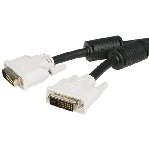 StarTech DVI-D Dual Link Male to Male Cable (20', Black)