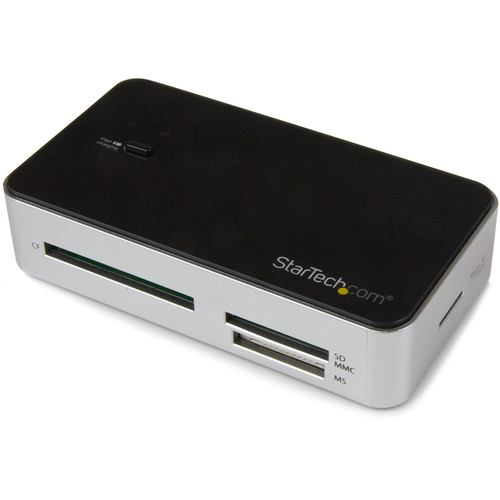 StarTech USB 3.0 Flash Memory Card Reader with Dual USB 3.0 Ports