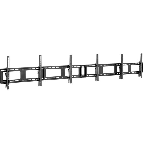 StarTech Triple-Display Wall Mount for 40 to 50" Displays (Black)