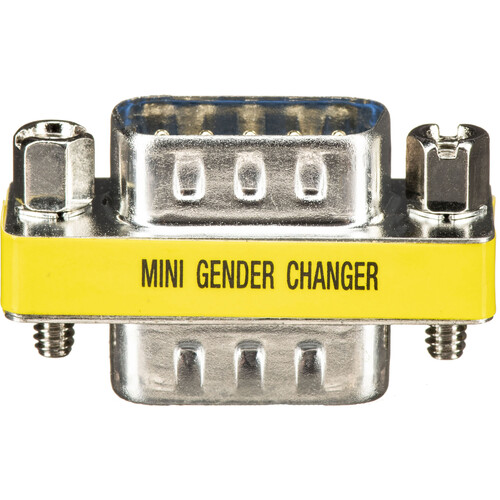 StarTech Slimline Serial DB9 Male to Male Gender Changer