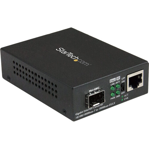 StarTech Gigabit Ethernet to Fiber Converter