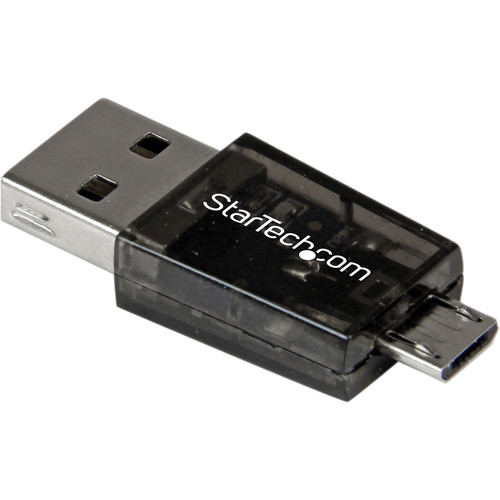 StarTech microSD to Micro-USB/USB OTG Adaptor Card Reader