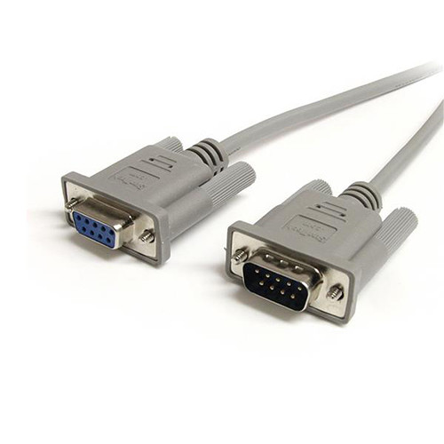 StarTech Straight Through Serial Cable (25', Gray)