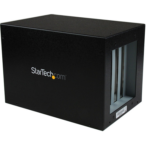 StarTech PCIe to 4-Slot PCI Expansion System (Black)