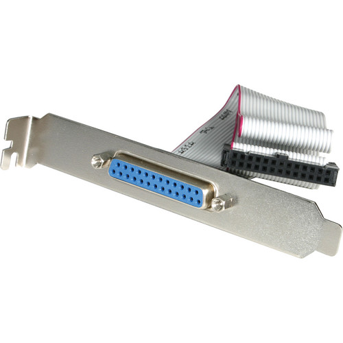 StarTech 8" (20.3cm) DB25 Parallel Female to IDC 25-Pin Header Slot Plate