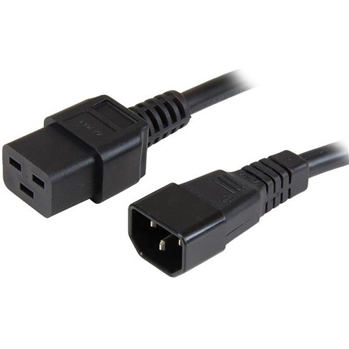 StarTech C14 to C19 Computer Power Cord (3', 14 AWG)