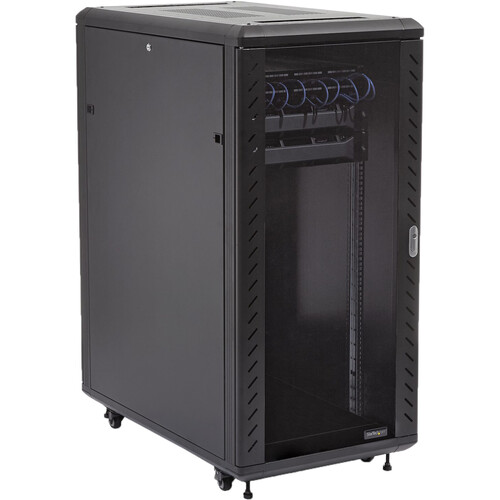StarTech Knock-Down Server Rack Cabinet with Casters (32 RU, 6 to 32")