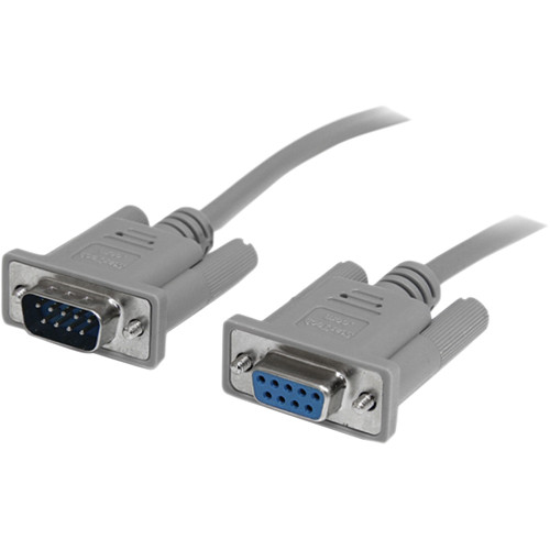 StarTech com Serial Adapter Cable, DB9, DB9, Grigio
