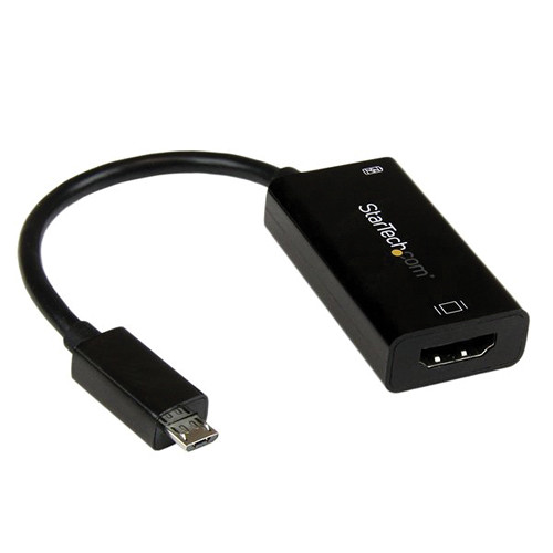 StarTech SlimPort/Mobility DisplayPort to HDMI Video Adapter Converter (Black)