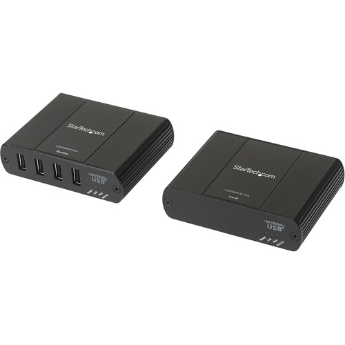 StarTech 4-Port USB 2.0 Extender Hub over Cat 5e/6/7 Ethernet Cable