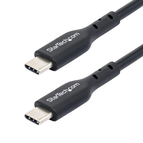 StarTech USB-C 2.0 Charging Cable (10', Black)