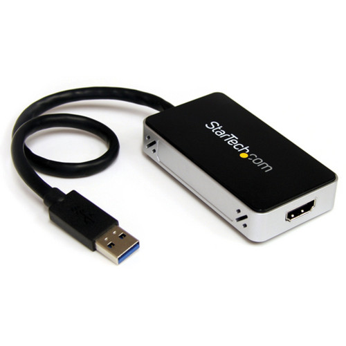 StarTech USB 3.0 to HDMI/DVI External Video Card Multi-Monitor Adapter (Black)