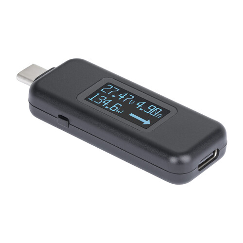 StarTech Portable USB-C Cable and Port Power Meter Tester (Up to 240W)