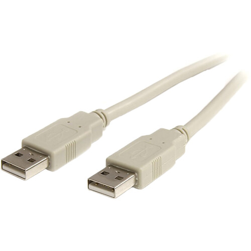 StarTech A to A USB 2.0 Cable - M/M (Beige, 6')
