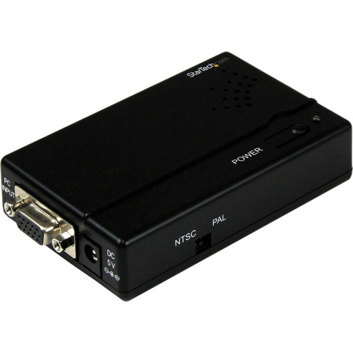 StarTech.com VGA to NTSC/PAL 変換アダプター StarTech VGA to S-Video and Composite Converter VGA2VID B&H