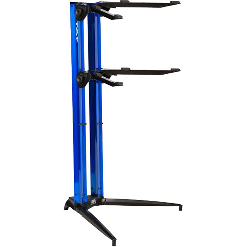 STAY Piano Series 44 Double-Tier Keyboard Stand (Blue)