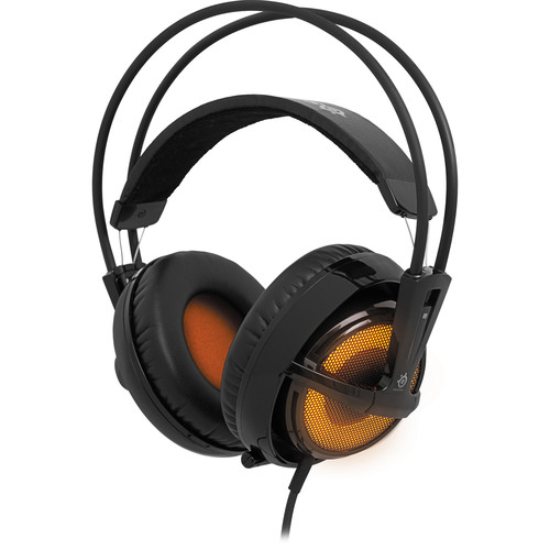SteelSeries Siberia V2 Gaming Headset with USB Card (Heat Orange)