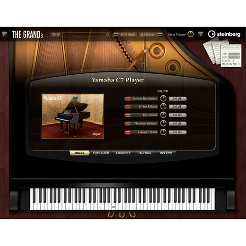 Steinberg The Grand 3 Piano Virtual Instrument Plug-In