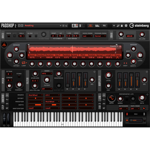Steinberg Padshop 2 Synthesizer Virtual Instrument Plug-In
