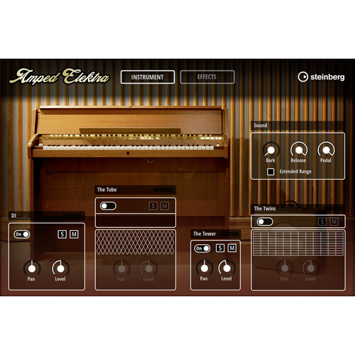 Steinberg Amped Elektra Virtual Instrument Plug-In