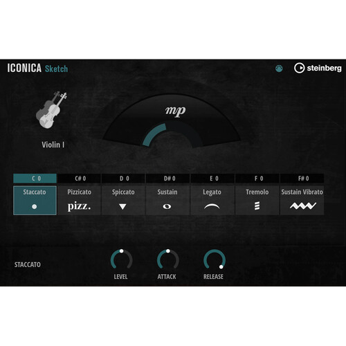 Steinberg Iconica Sketch Virtual Instrument Plug-In