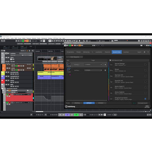 Steinberg Nuendo 13 Music and Audio Postproduction Software (Download)