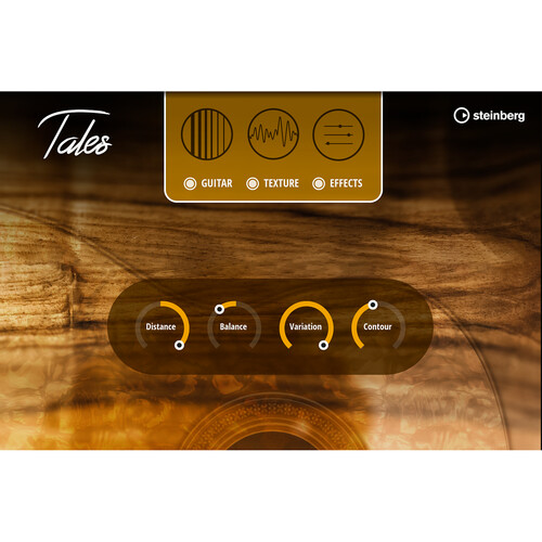 Steinberg Tales Open-Tuned Guitar Virtual Instrument Plug-In