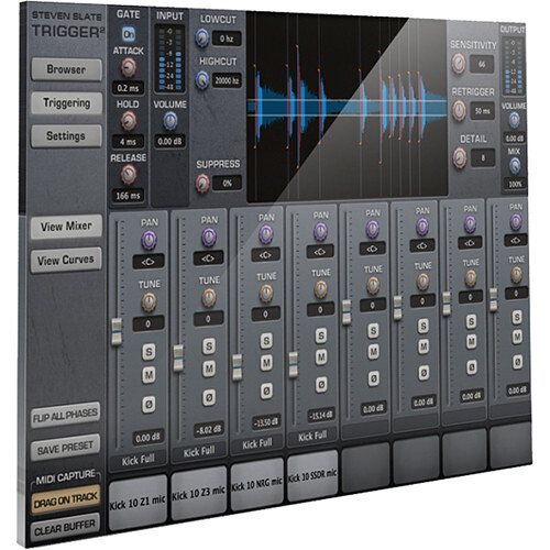 Steven Slate Audio Trigger 2 Platinum Drum Replacement Plug-In