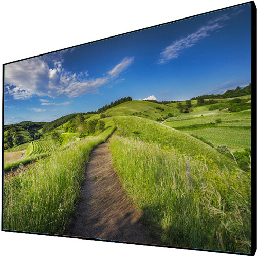 Stewart Filmscreen BALG3E100HST10FLMX Balon Edge StudioTek 100 Perforated 49 x 87" Fixed Frame Projection Screen