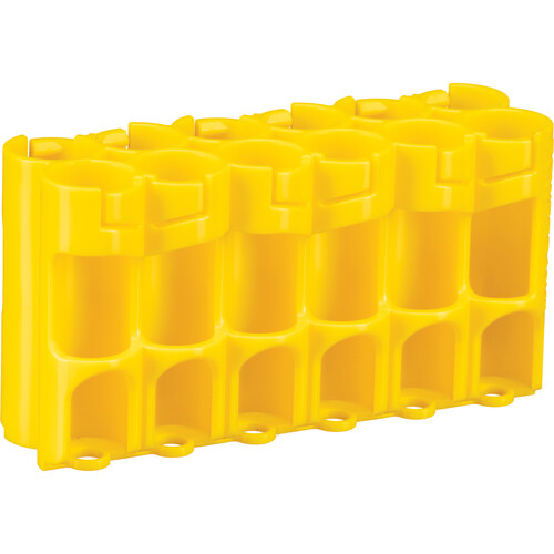 STORACELL 12 AA Pack Battery Caddy (Yellow)