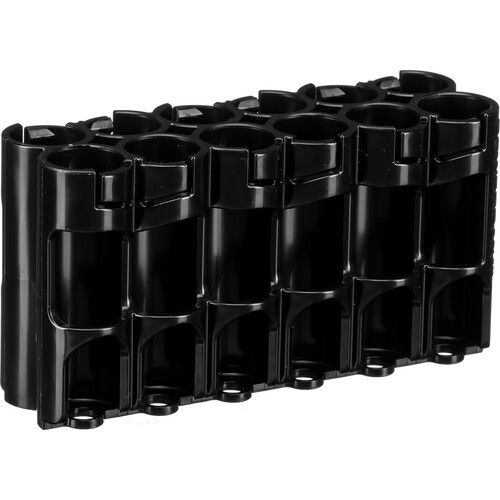 STORACELL 12 AA Pack Battery Caddy (Tuxedo Black)