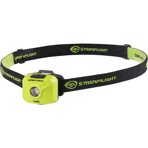 Streamlight QB Rechargeable Headlamp with Elastic Strap (Yellow)