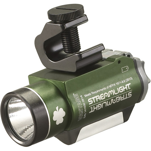Streamlight Vantage Helmet Light with Green Taillight (Green)