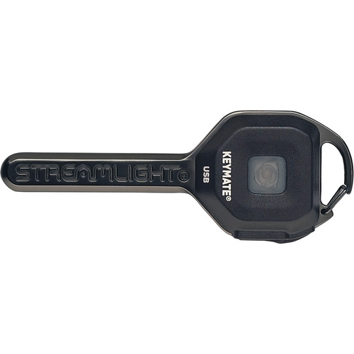Streamlight KeyMate USB Keychain Light (Black, Clamshell Packaging)