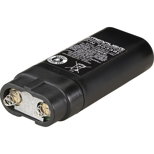 Streamlight NiCd Battery Pack for Incandescent Survivor Div. 2 and Knucklehead (Black Sleeve)