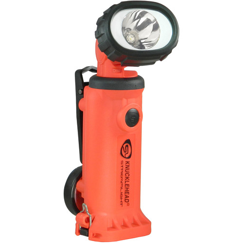 Streamlight Knucklehead Div. 2 Spot Rechargeable Worklight with 12VDC One-Hour Fast Charger (Orange)