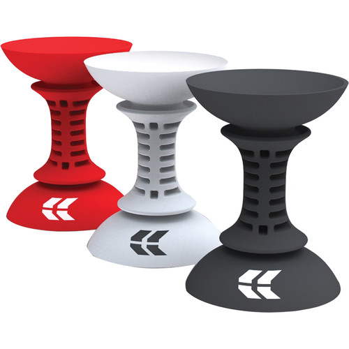 Striker Simple Sucker Mount for Smartphones (3-Pack - Black, White, Red)