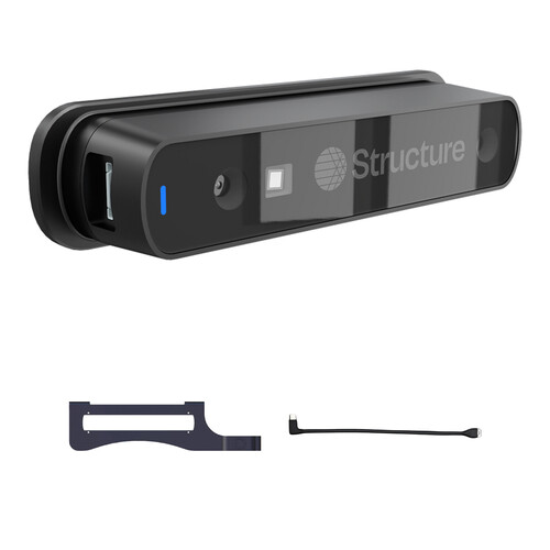 Structure Sensor 3 with 12.9" Apple iPad Pro 6th Gen Bracket and USB-C Cable Kit