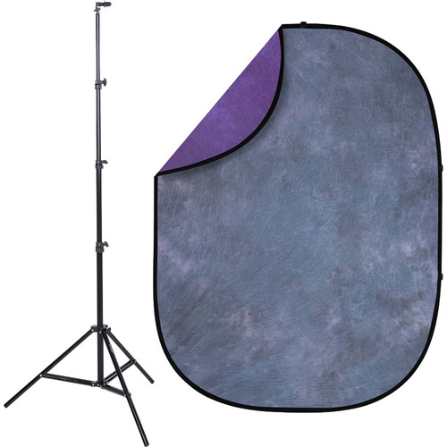 Studio Essentials Pop-Up Background Kit (Nocturne, 5 x 6.5')