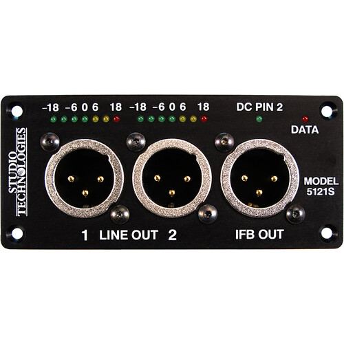 Studio Technologies Line/IFB Output Module - SMPTE Compliant Audio Level