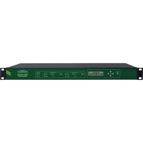 Studio Technologies Model 5482 64-Channel Dante Audio Bridge