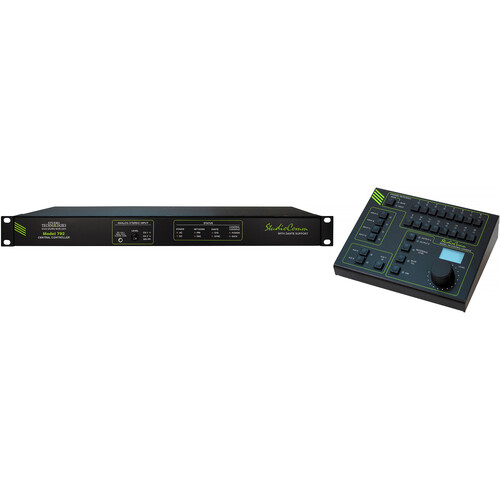 Studio Technologies Model 792 Central Controller with Model 793 Control Console for Multi-Channel Dante Digital Audio