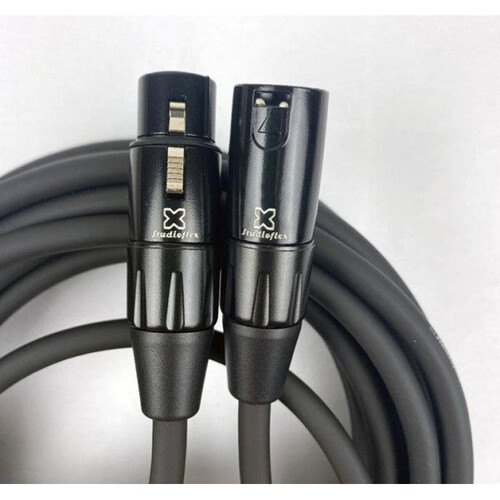 Studioflex MC-50 High-Definition XLR Male to XLR Female Microphone Cable (5', Black)