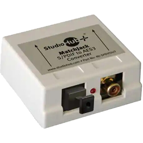 StudioHub StudioHub+ MatchJack S/PDIF to AES/EBU Converter
