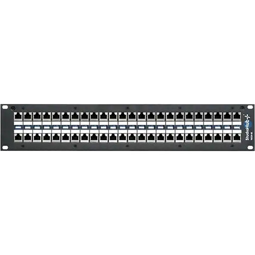 StudioHub Patchbay with 48 RJ45 Connections