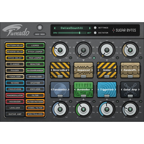 Sugar Bytes Turnado - Multi-Effect Audio Manipulator Plug-In (Native)